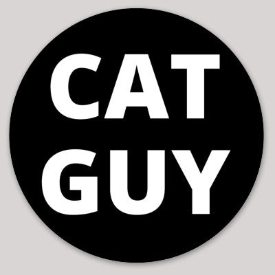 Cat Guy Sticker